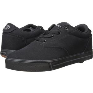 Heelys Wheeled Kids Launch Skate Shoes Black Canvas/ US: 2
